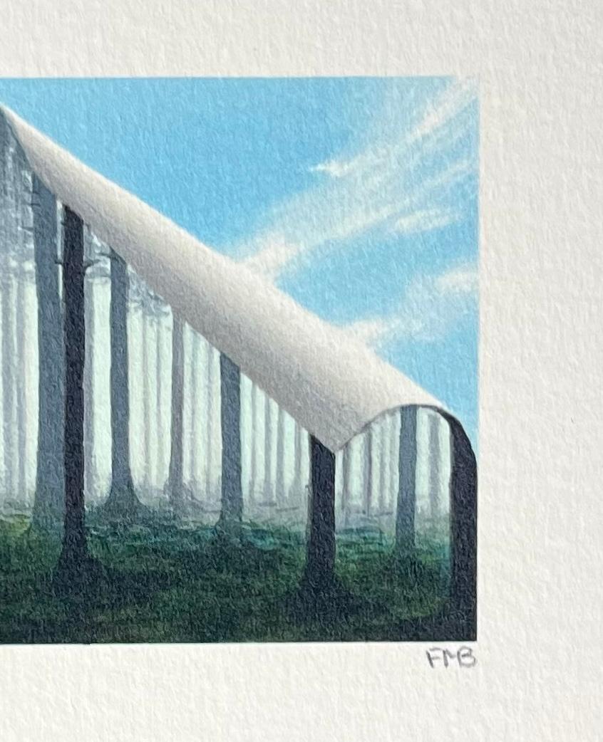 FOREST è una litografia in edizione limitata disegnata a mano dall'artista surrealista americana Fanny Brennan, realizzata con tecniche tradizionali di litografia a mano e stampata su carta Arches d'archivio, 100% priva di acidi. 

FOREST presenta