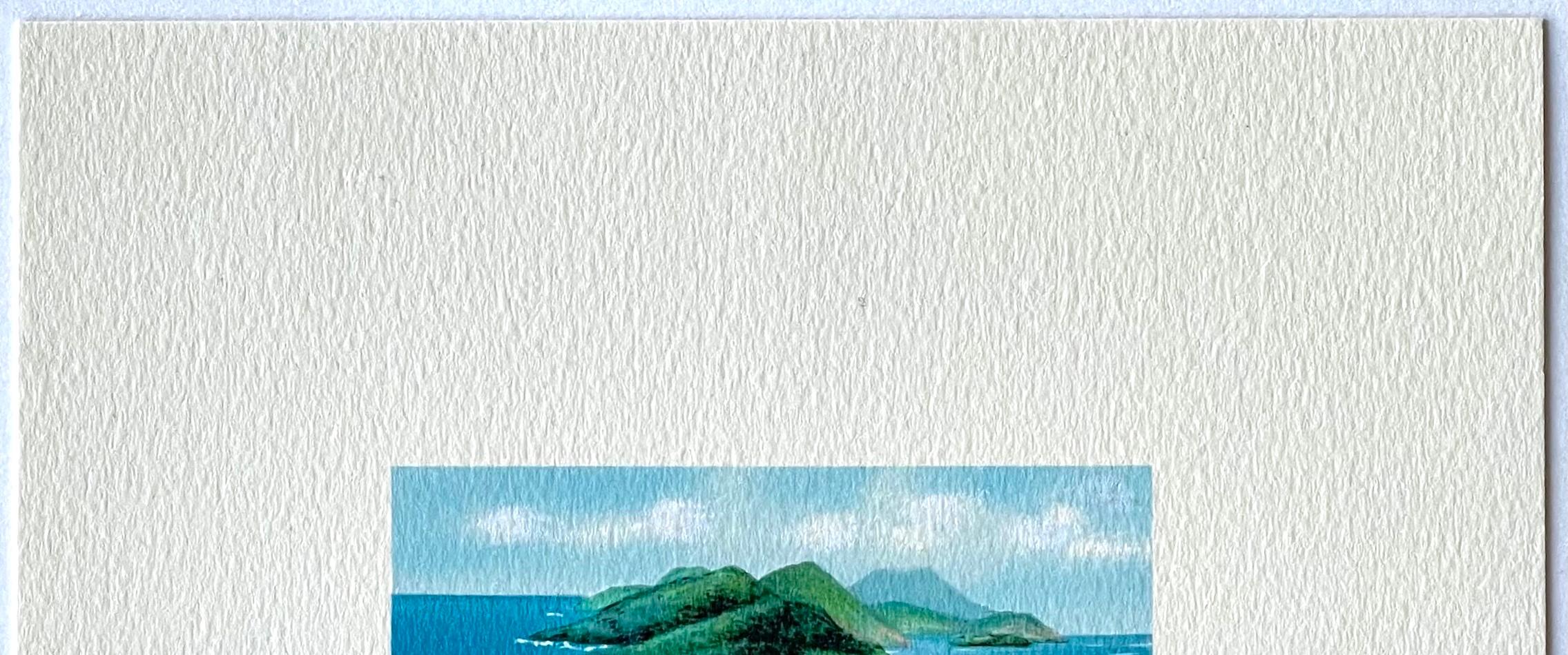 HIGH TIDE, LOW TIDE è una litografia disegnata a mano e in edizione limitata dell'artista surrealista americana Fanny Brennan, realizzata con tecniche tradizionali di litografia a mano e stampata su carta d'archivio Artistics, 100% priva di acidi.