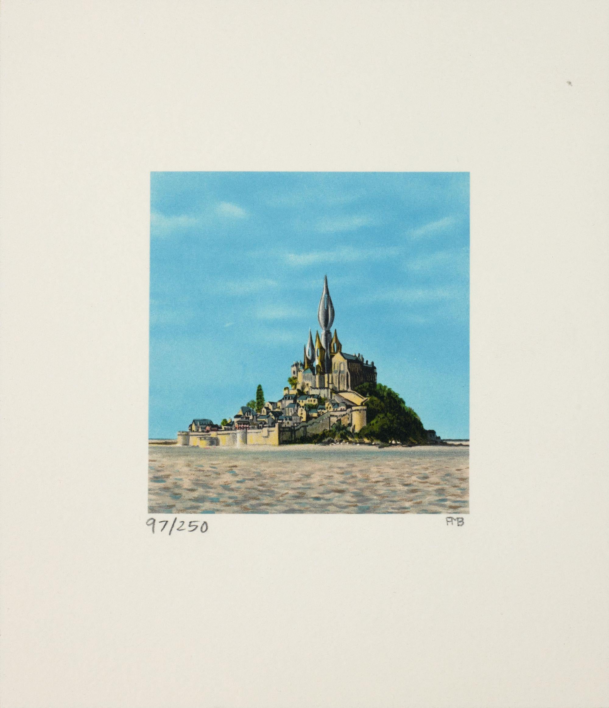 Mont. St. Michel - Print by Fanny Brennan