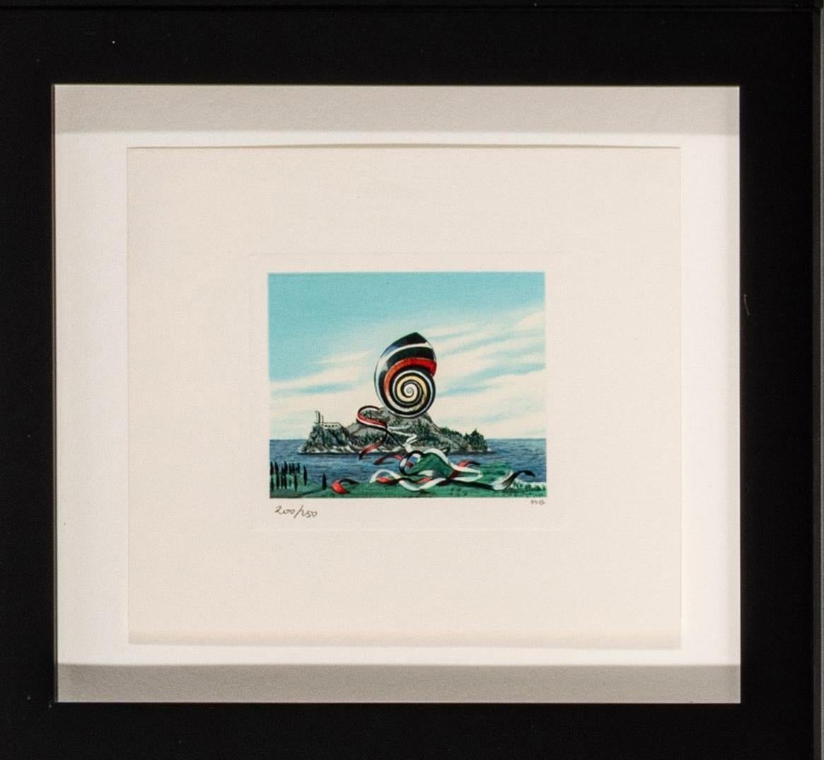 Ribbon Snail - Print by Fanny Brennan