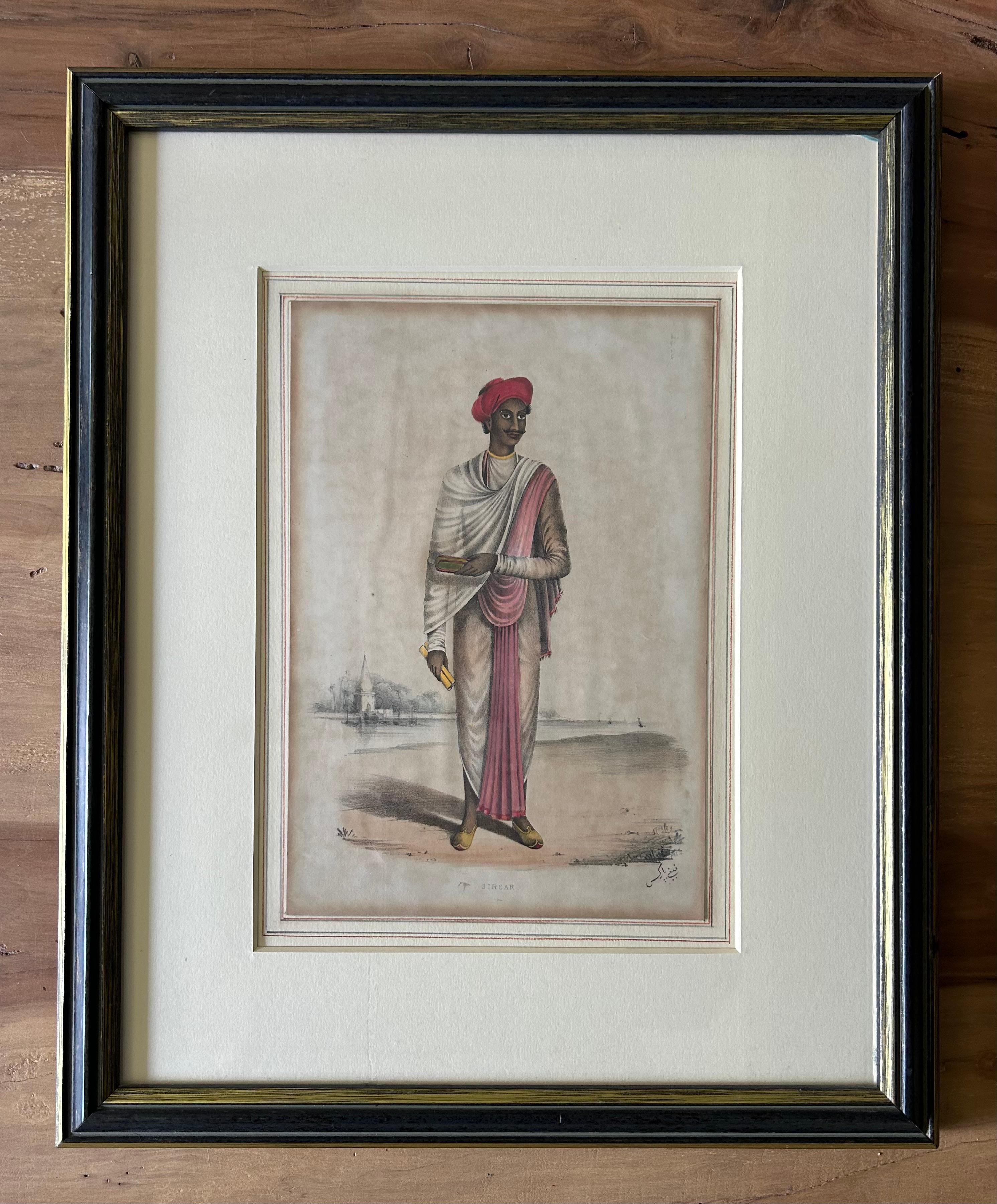 India early 19th century hand coloured Lithographs Rare Fanny Parks For Sale 12