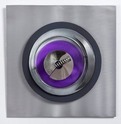 Assembleur Violeta N° 1, 2 et 3 Sculpture murale abstraite en mixed media