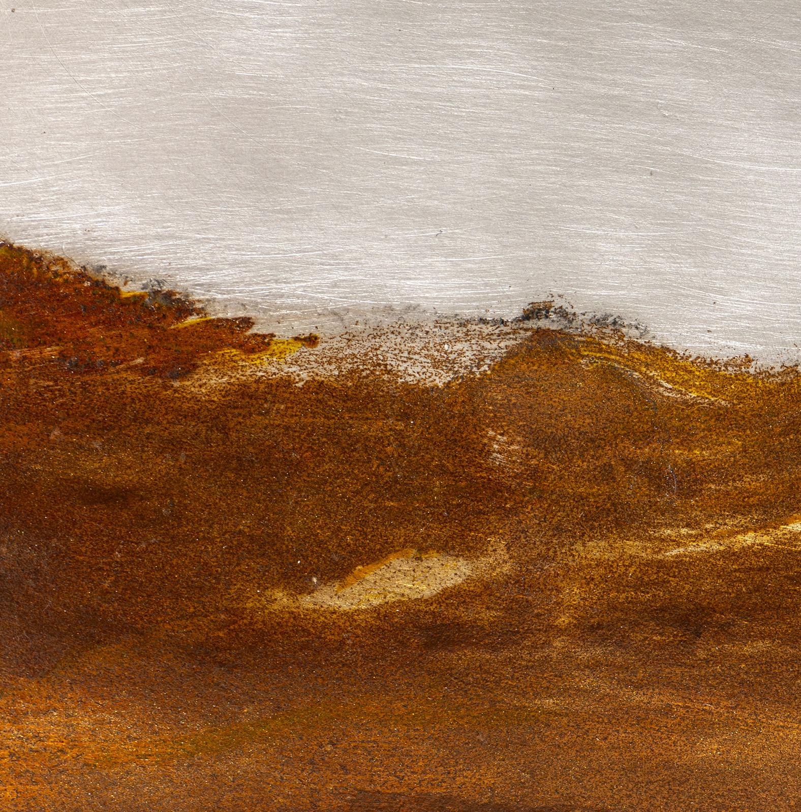 SAHARA. Abstrakte Landschaft  Malerei (Minimalistisch), Painting, von Fanny Szyller Finkelman