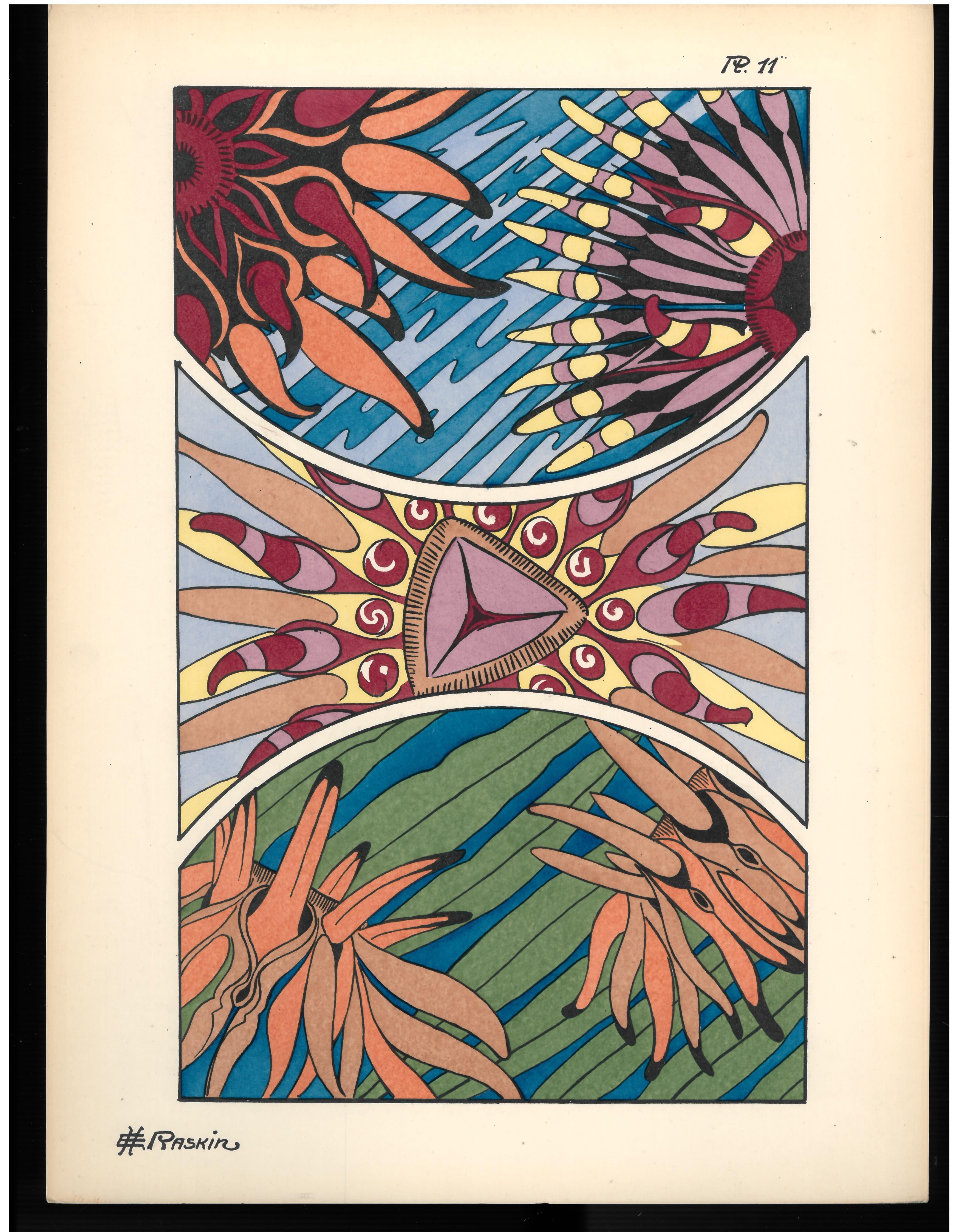 Other Fantaisies Oceanographiques - Collection of Art Deco Ocean Fantasies Designs