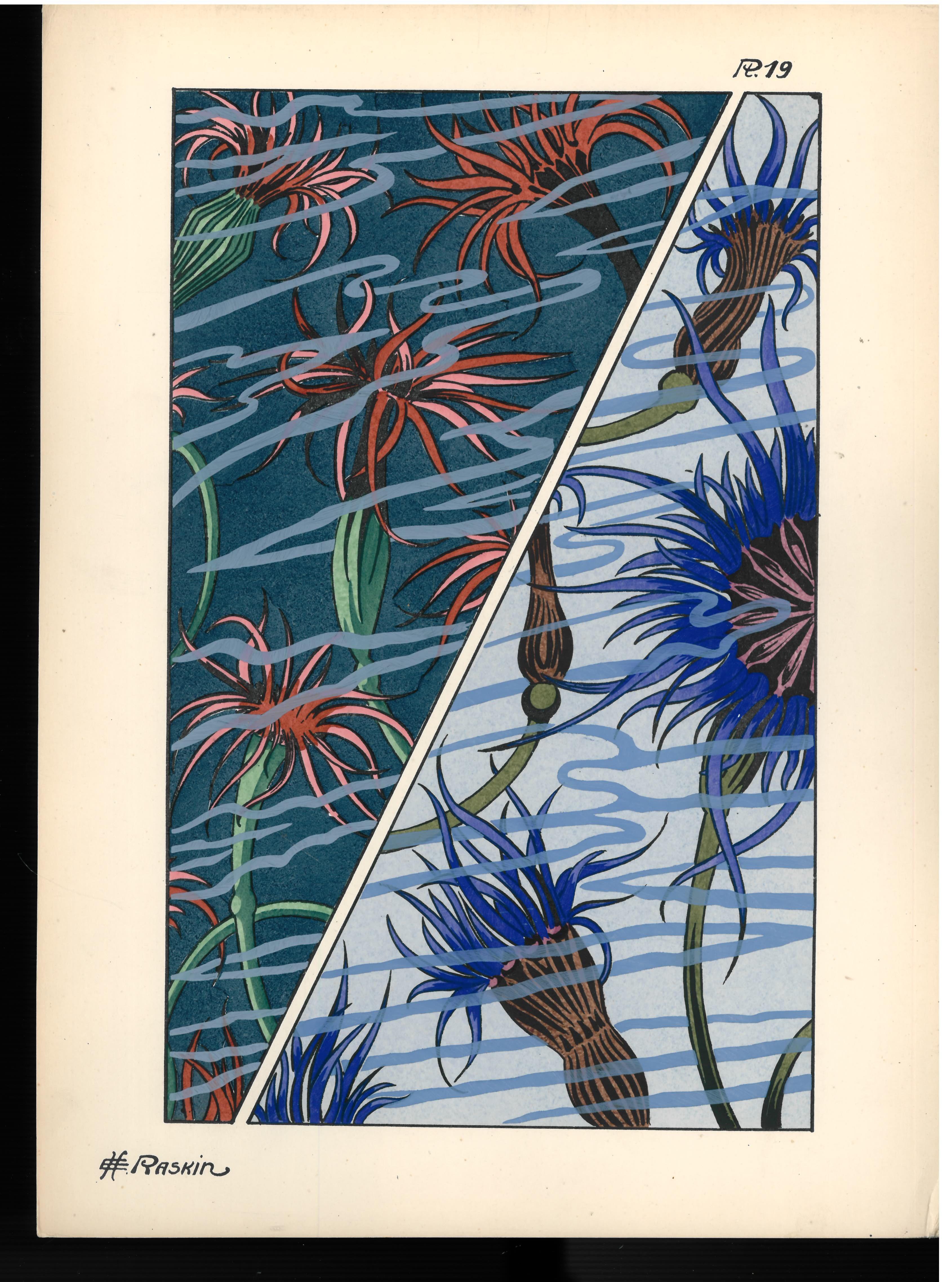 Fantaisies Oceanographiques - Collection of Art Deco Ocean Fantasies Designs 2