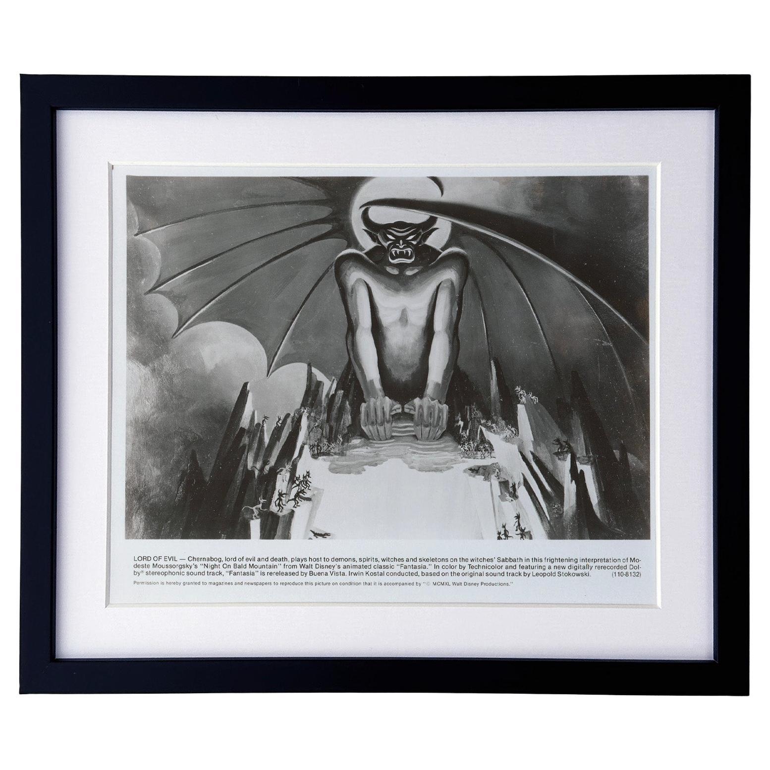 Fantasia (1940) Image publicitaire pour la presse - Encadré