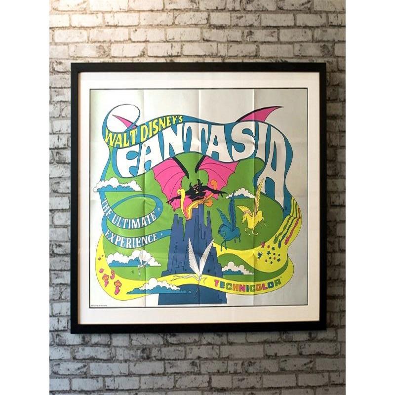 Fantasia, unframed poster, R1976

Original British Quad (30 X 40 Inches). A collection of animated interpretations of great works of Western classical music.

Year: 1976 Re-release
Nationality: United Kingdom
Condition: Folded-as-issued
Type: