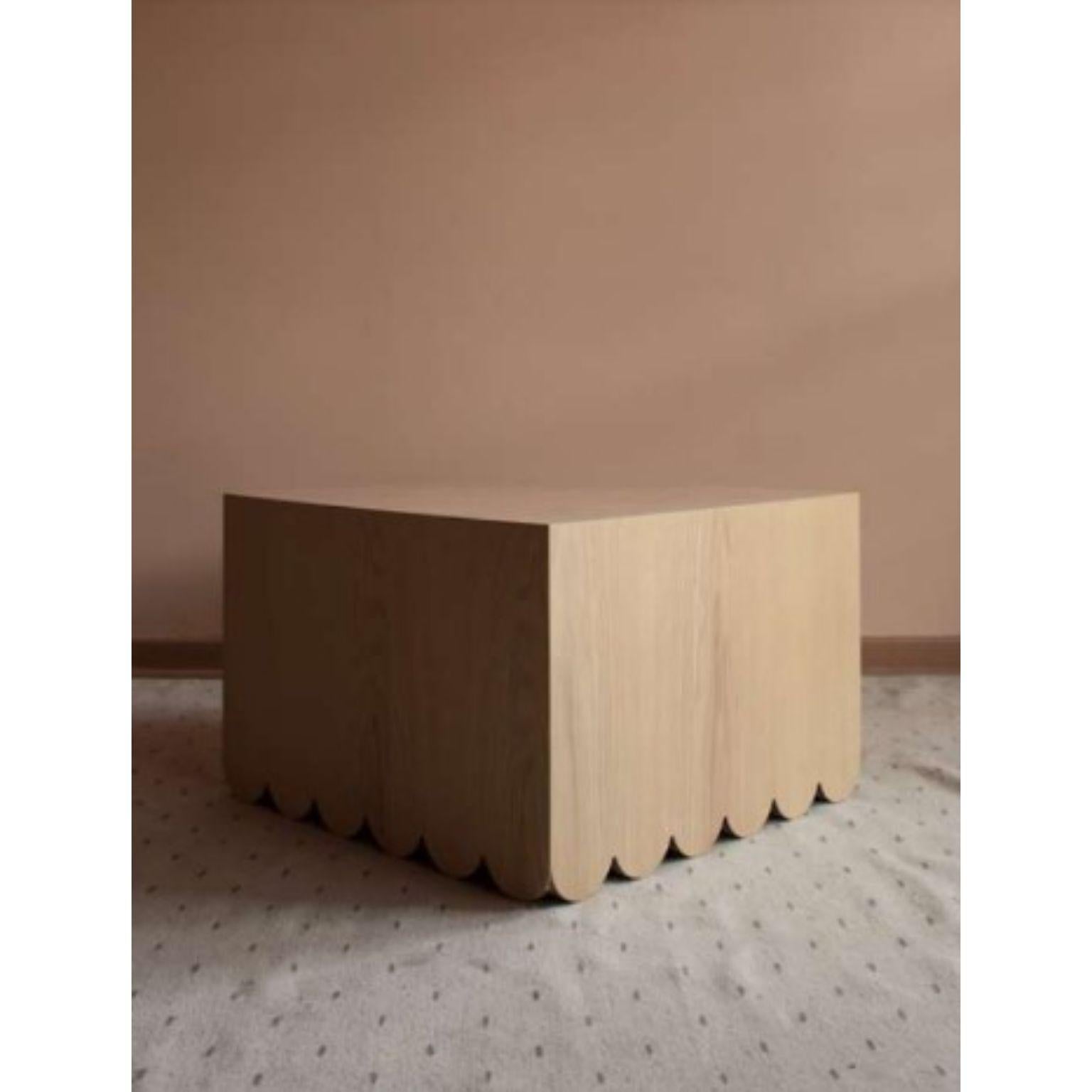 Fantasma coffee table by Andres Gutierrez
Dimensions: D 60 x W 60 x H 40 cm
Materials: Solid white oak board.


Andrés Gutiérrez founded A-G Studio, a residential and commercial interior design firm in 2012, from where he has participated in