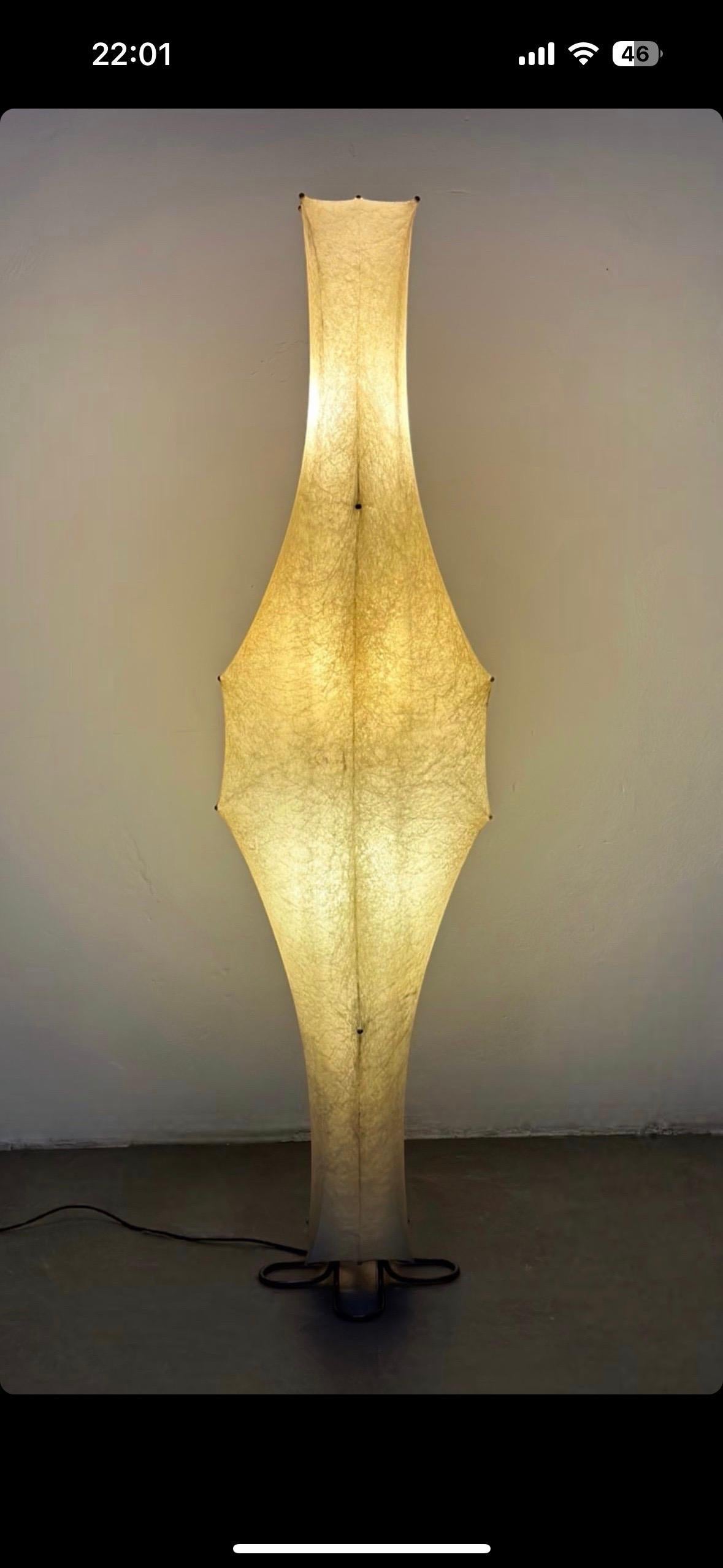 Mid-Century Modern 'Fantasma' First Series Floor Lamp by Tobia Scarpa for Flos, 1961