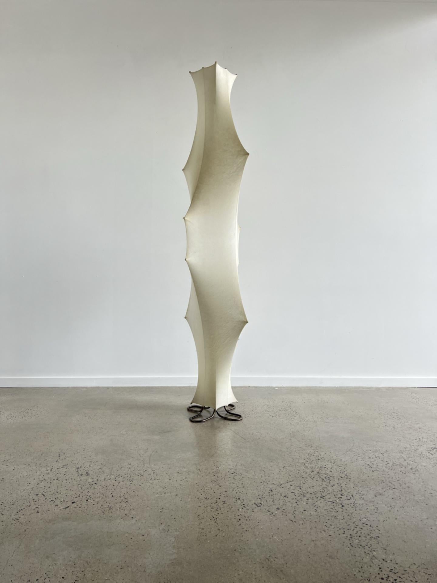 Steel Fantasma Floor Lamp by Tobia Scarpa for Flos