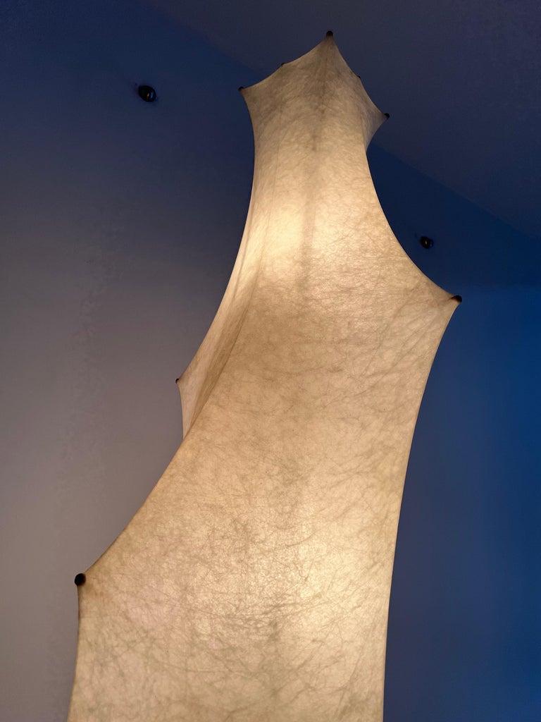 Steel Fantasma Floor Lamp by Tobia Scarpa for Flos