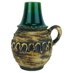 fantastic 1960's carstens VASE with outstandig rough glaze model 29-30 A