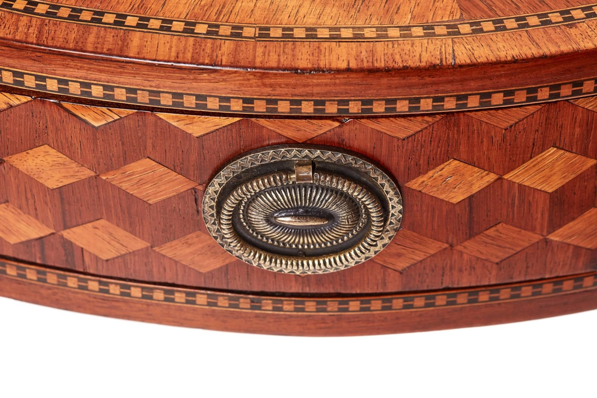 19th Century Fantastic Antique Inlaid Satinwood Centre Table