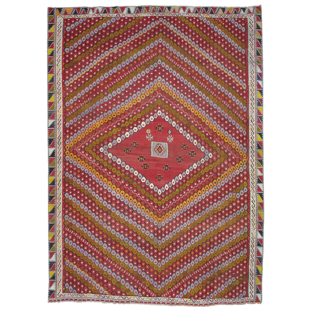 Fantastic Antique Sharkisla Kilim 'DK-104-72'