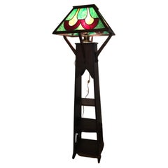 Fantastic Antique "Shop of the Crafter" Floor Lamp - Stickley Era - W4409