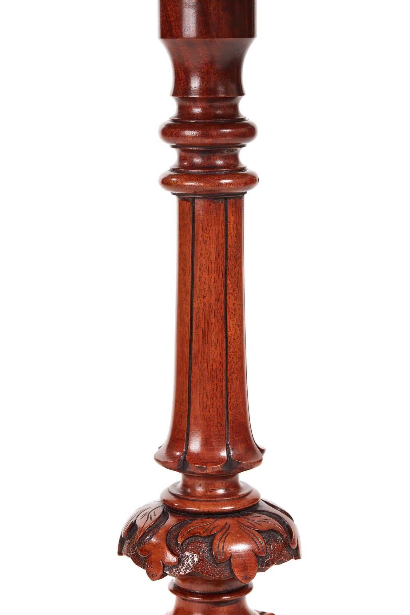 English Fantastic Antique Victorian Inlaid Burr Walnut Wine or Lamp Table