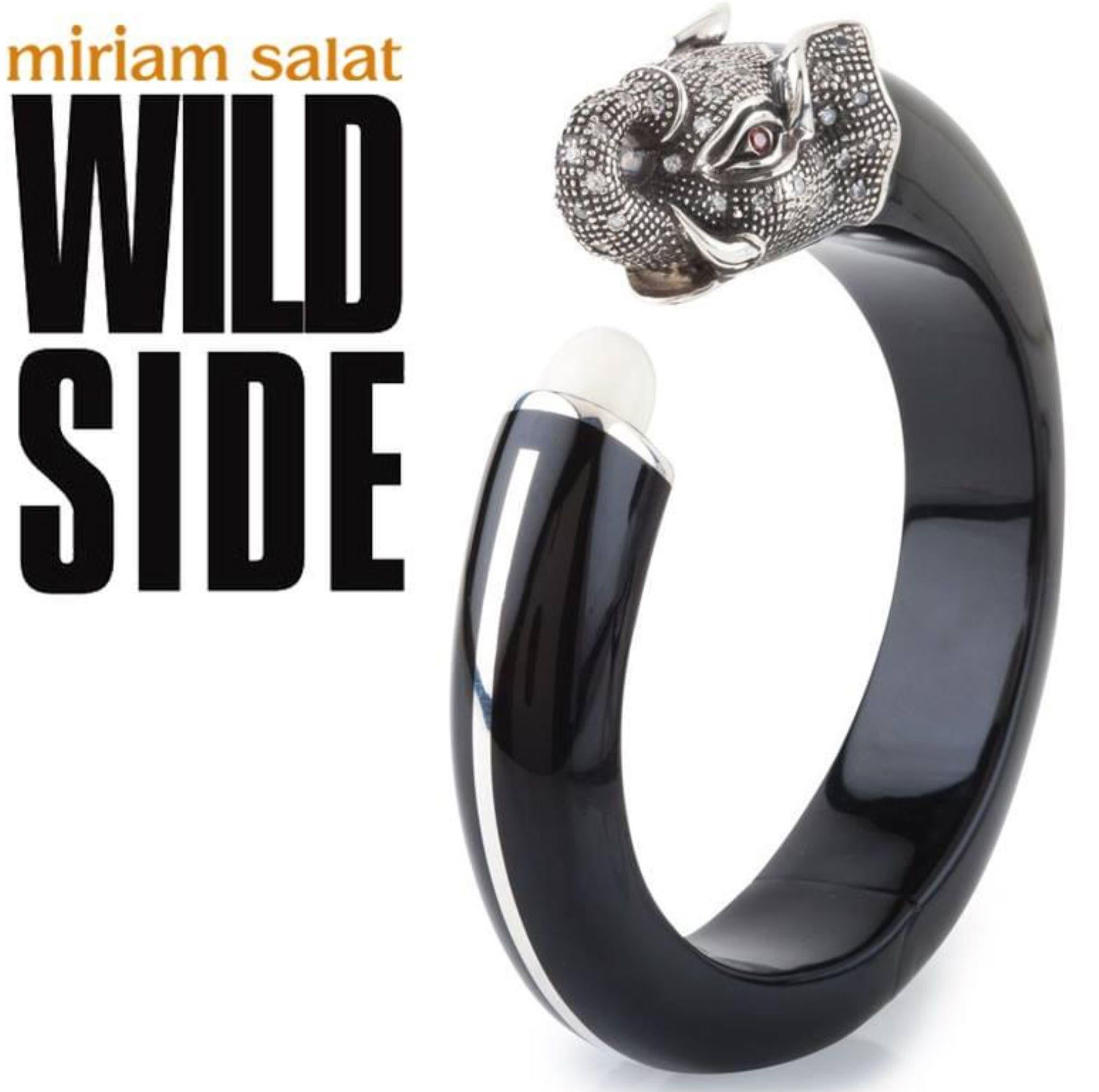 Fantastic Art Deco - (limited edition) Miriam Salat (MIRIM) Elephant bangle  For Sale 5