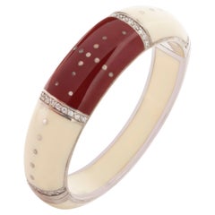 Fantastic Art Deco Style, Miriam Salat 'Mirim' Magnetic opening Bangle