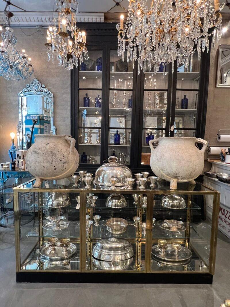 Fantastic Brass Counter Display Unit-1930s France For Sale 8