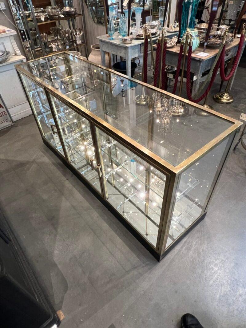 Fantastic Brass Counter Display Unit-1930s France For Sale 2