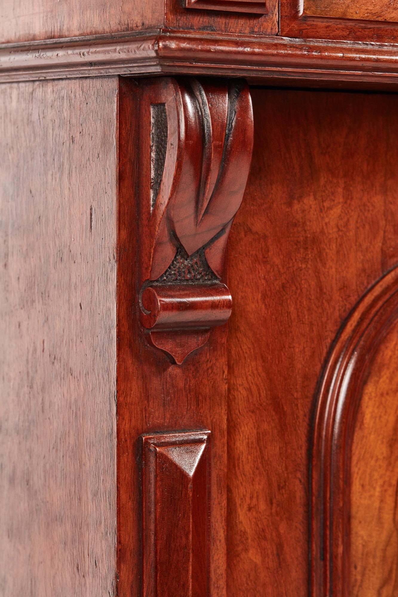 Fantastic Burr Walnut Dentist Cabinet, circa 1860 For Sale 5