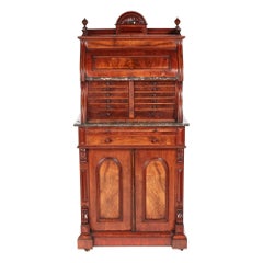 Fantastic Burr Walnut Dentist Cabinet, circa 1860