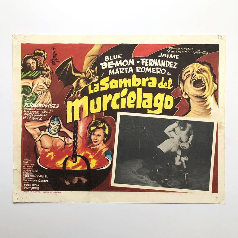 Fantastic Collection of 16 Original and Rare Mexican Wrestling Movie Posters For Sale 4