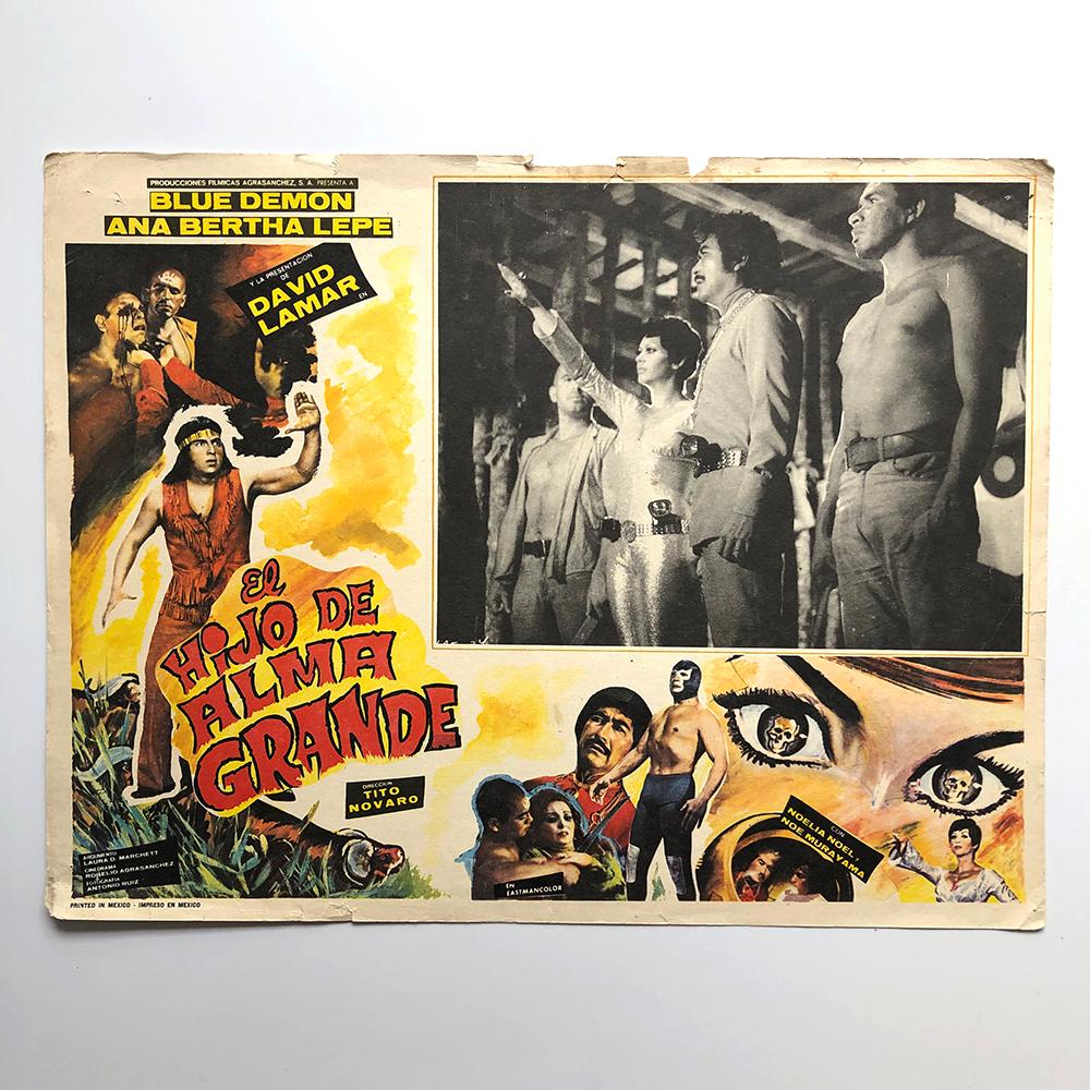 Fantastic Collection of 16 Original and Rare Mexican Wrestling Movie Posters 3