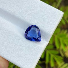 Fantastic Deep Blue Natural Tanzanite 4.0 Carat Tanzanite Ring Tanzanite Jewelry