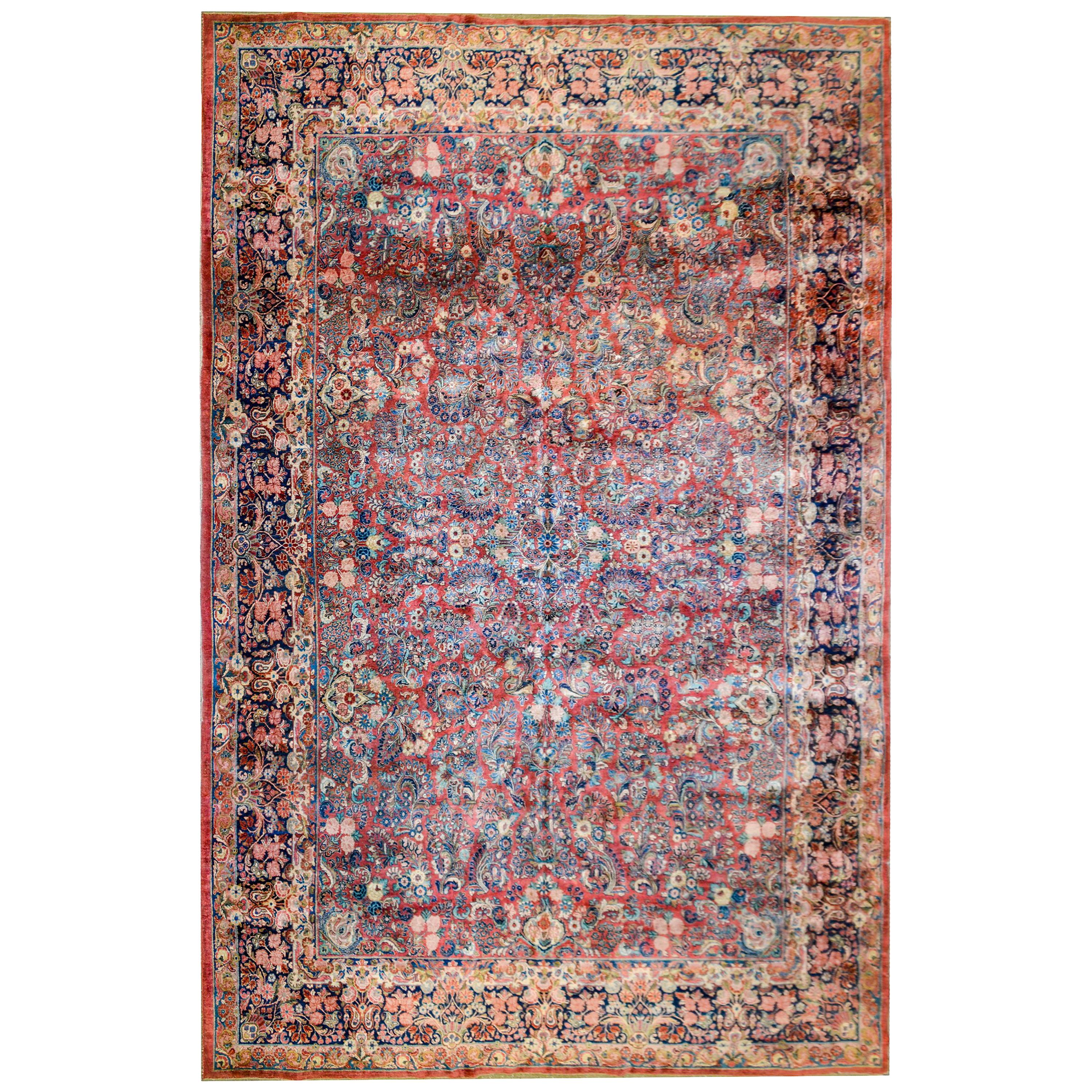 Fantastic Early 20th Century Antique Sarouk Rug