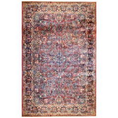 Fantastique tapis Sarouk ancien du début du XXe siècle