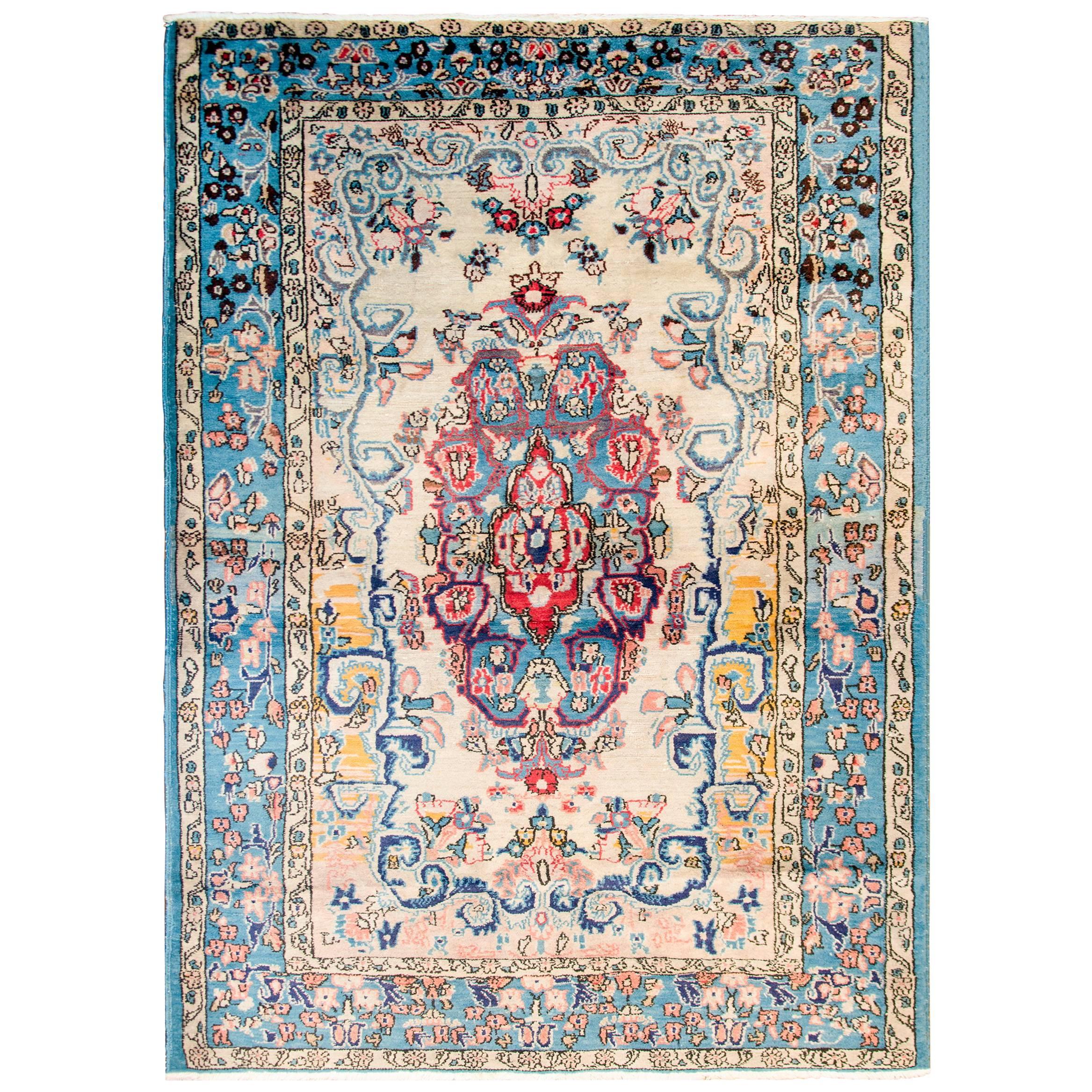 Fantastic Early 20th Century Antique Tabriz Rug For Sale