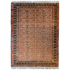 Zentralasiatischer Samaghand-Teppich des frühen 20. Jahrhunderts