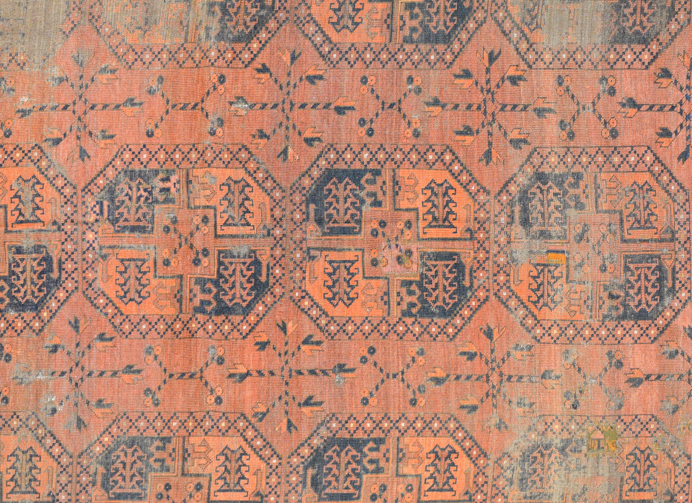 Afghan Fantastic Early 20th Century Ersari Rug