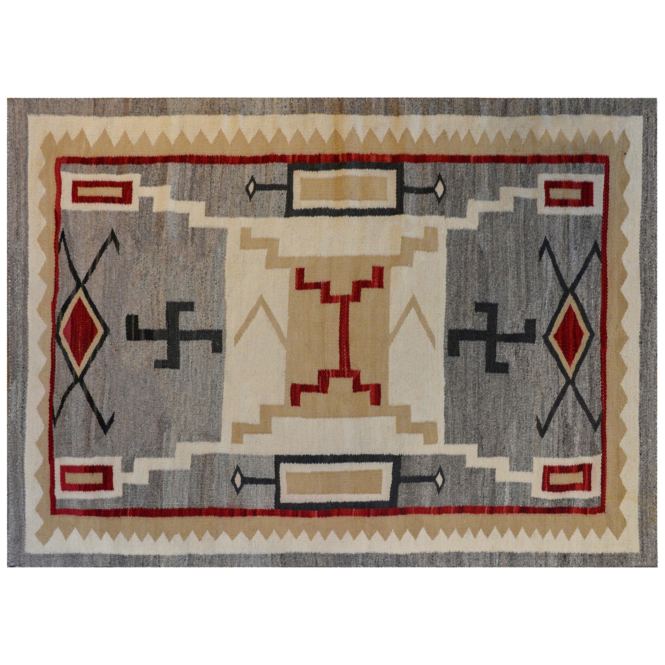 Fantastic Early 20th Century Navajo Rug