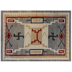 Fantastique tapis Navajo du début du 20e siècle