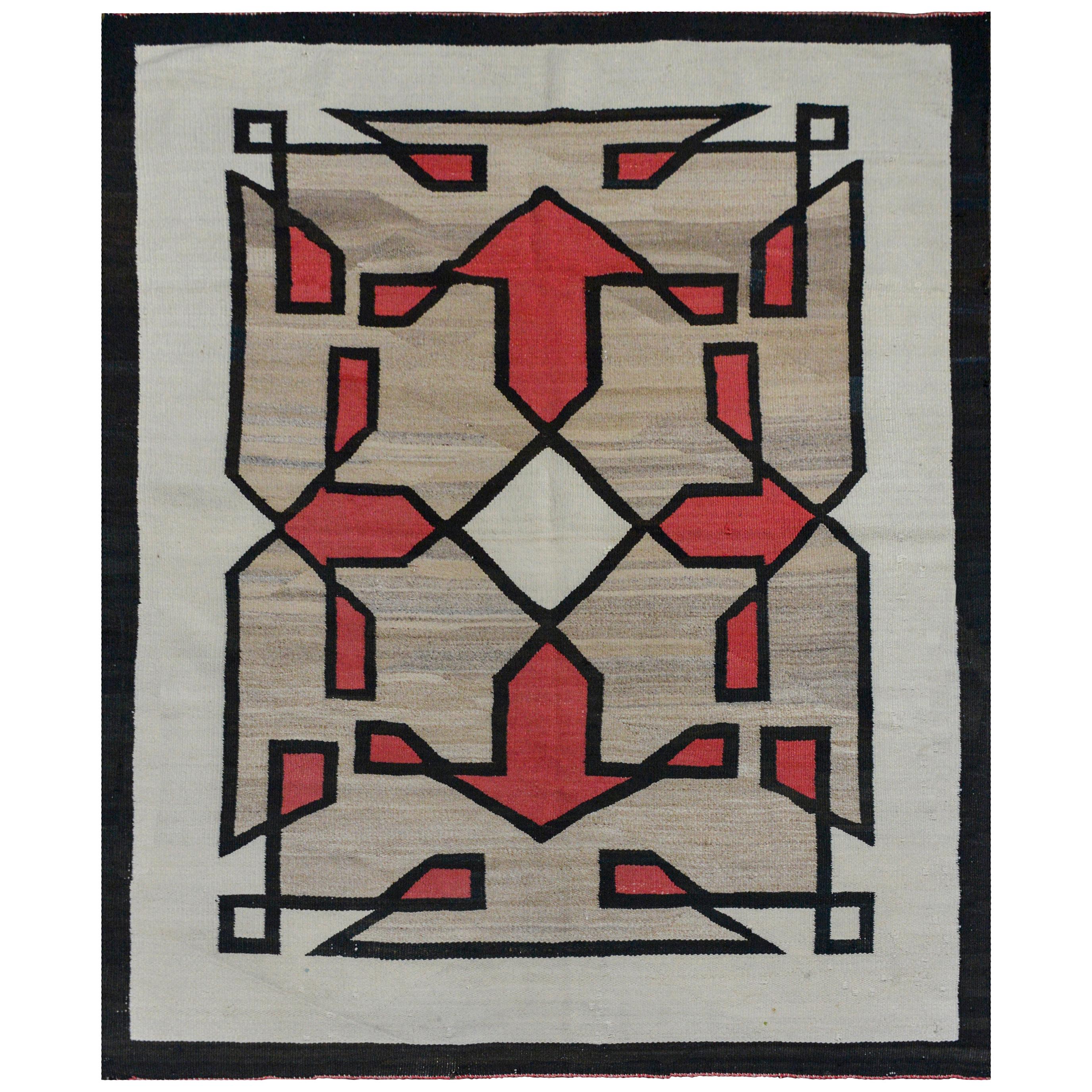 Fantastic Early 20th Century Navajo Rug