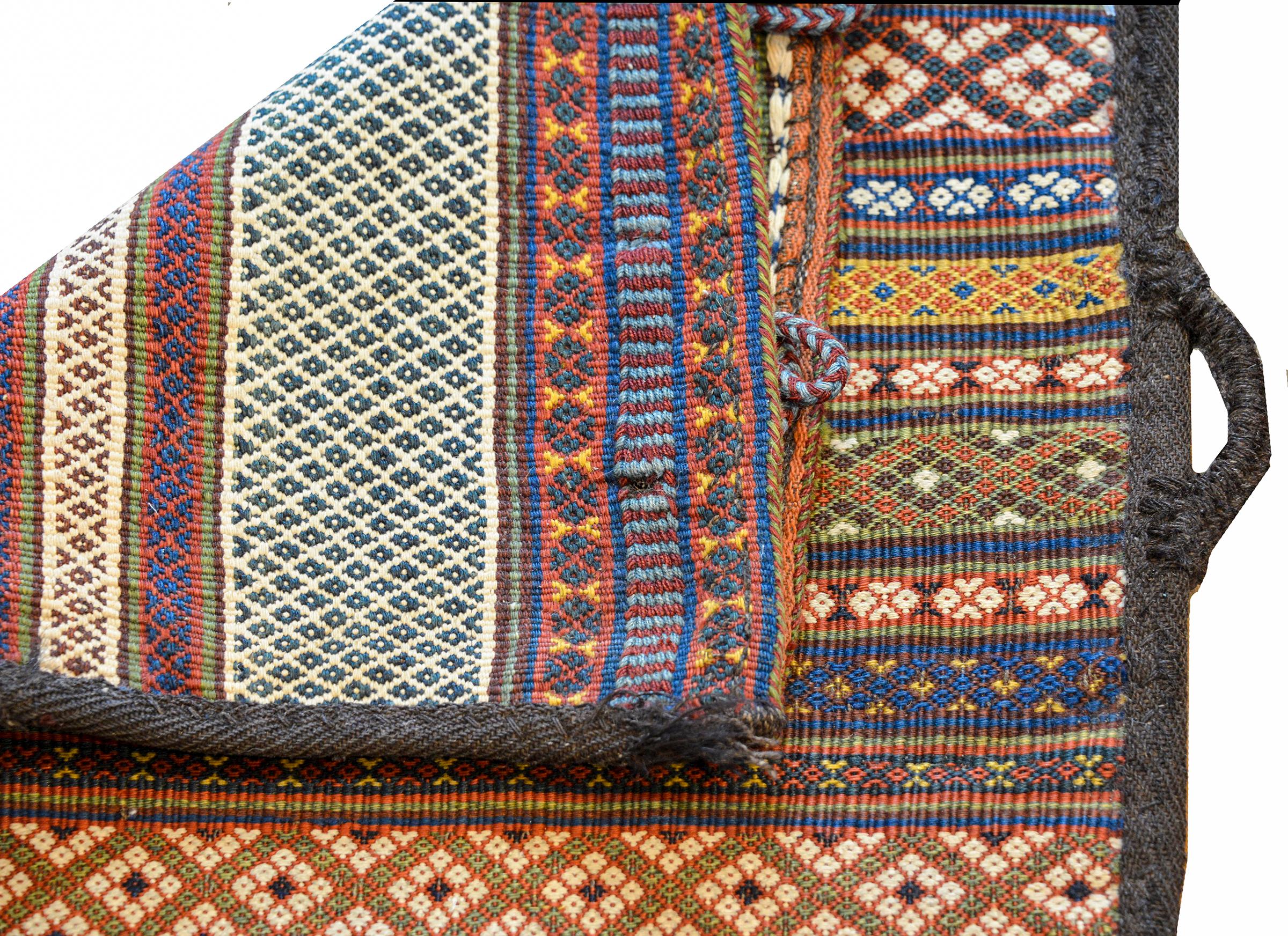 Wool Fantastic Early 20th Century Shahsevan Rug For Sale