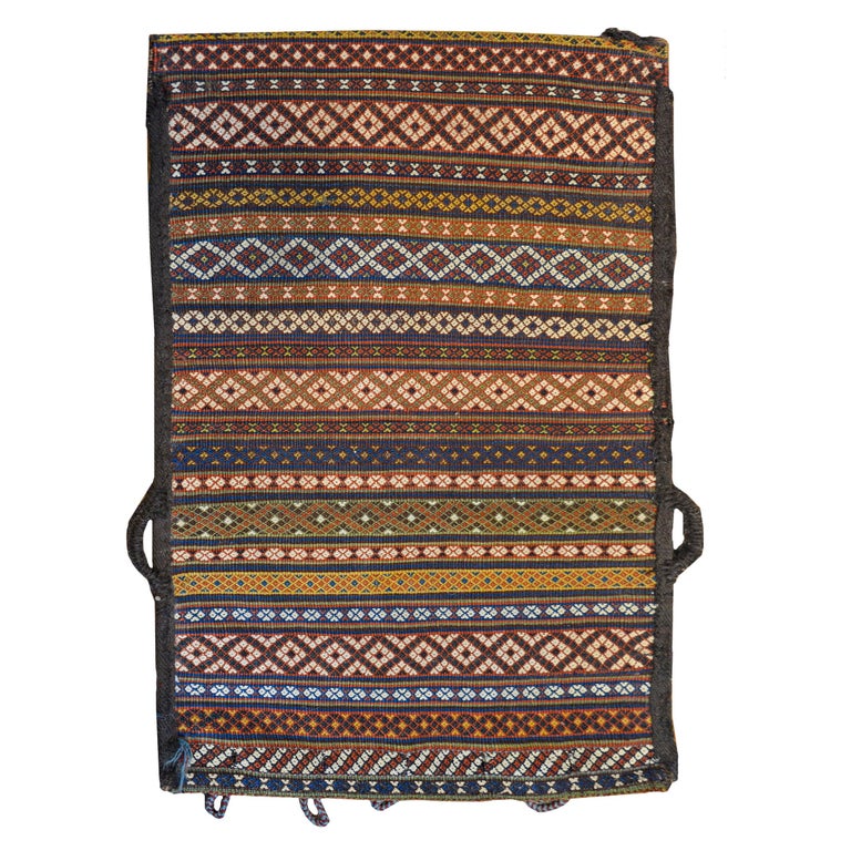 Shahsevan Textiles Fantastic Early 20th Century Shahsevan Rug For Sale at 1stDibs