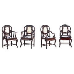 Used Fantastic Four (4) ARMCHAIRS  Chinese, 19th Century