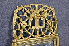 Fantastic French Carved Antique Louis XV Wall Mirror