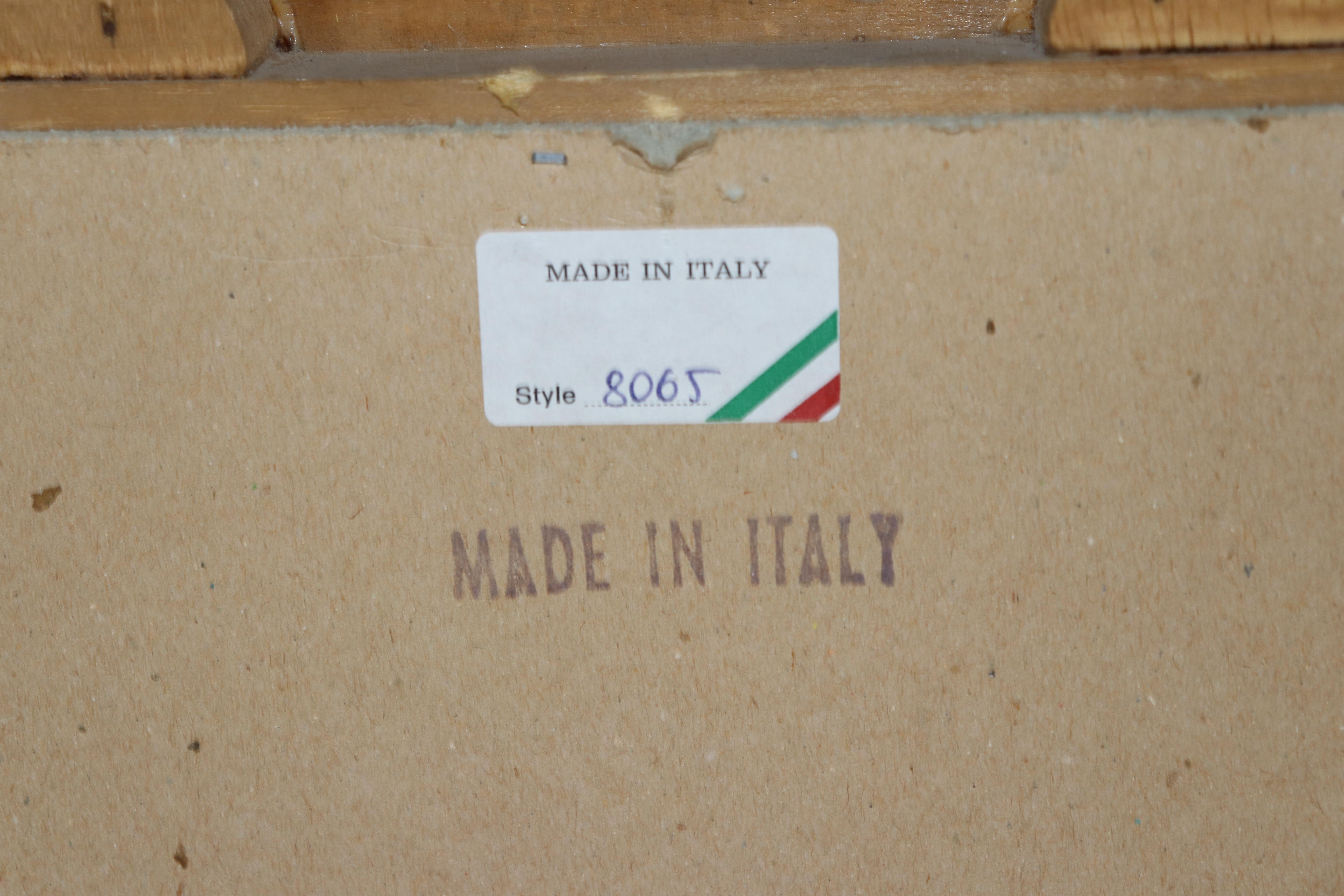 Fantastico specchio da parete in legno dorato Chippendale cinese di manifattura italiana in vendita 2