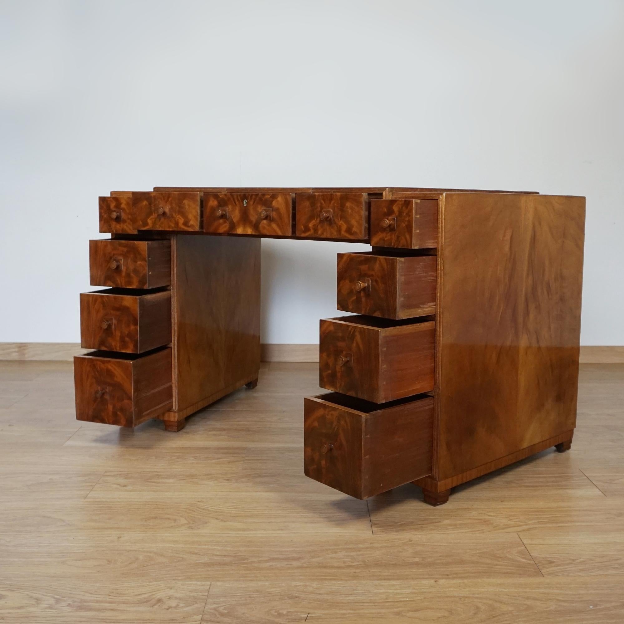 Fantastic Heal's of London Art Deco Desk 1