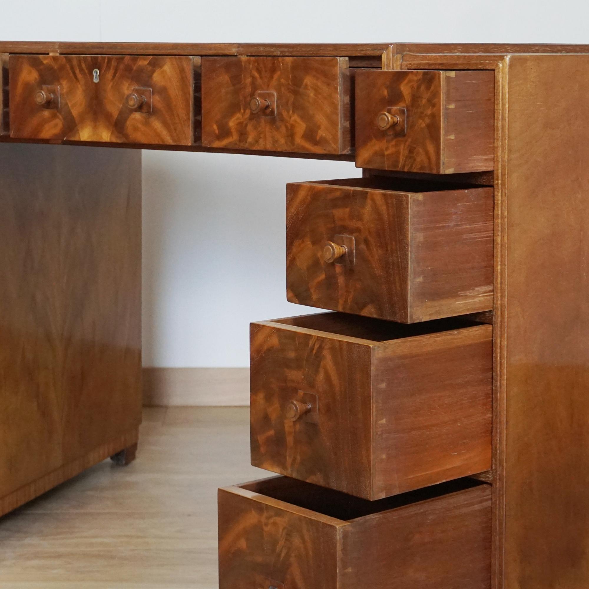 Fantastic Heal's of London Art Deco Desk 2