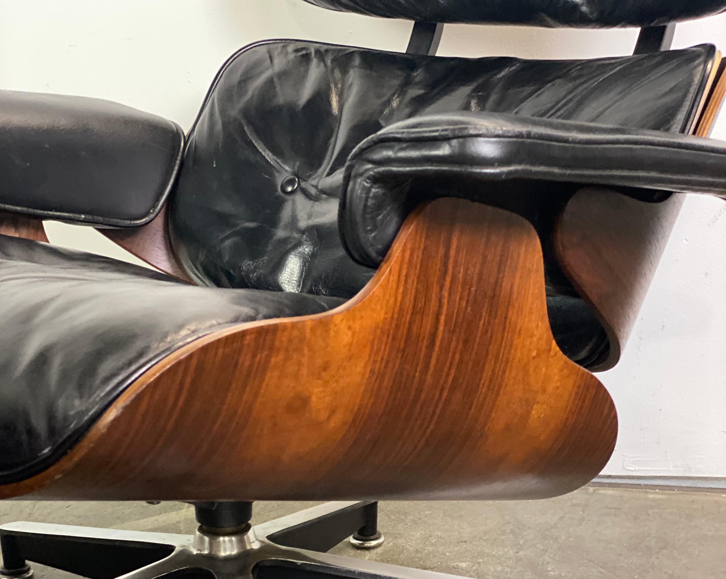 20th Century Fantastic Herman Miller Eames Lounge Chair and Ottoman