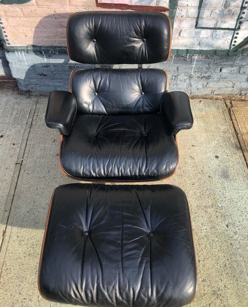 American Fantastic Herman Miller Lounge Chair and Ottoman