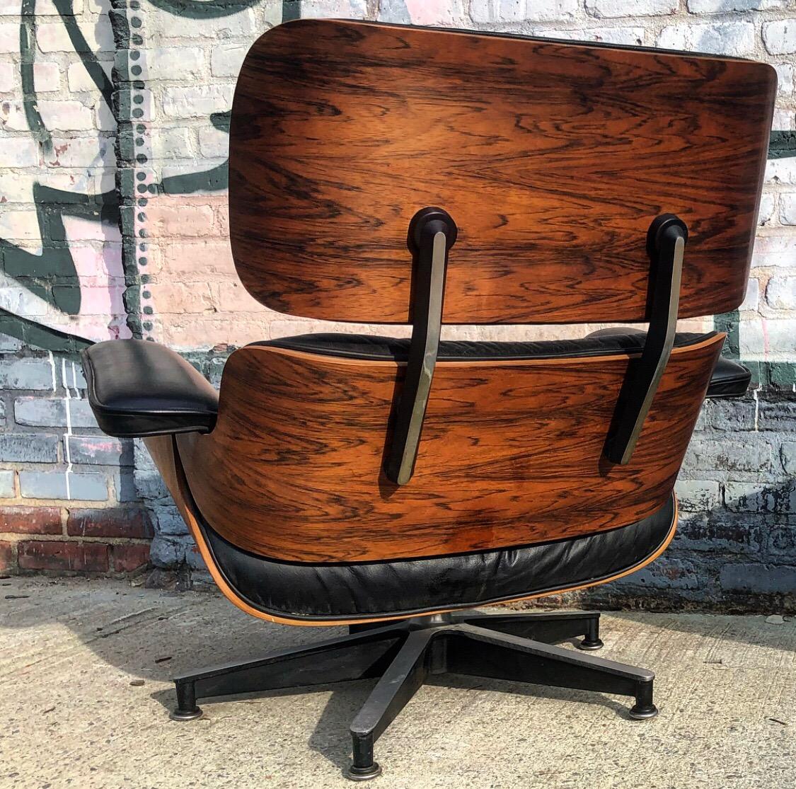 20th Century Fantastic Herman Miller Lounge Chair and Ottoman