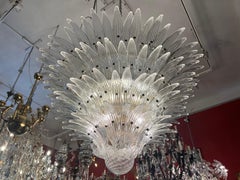 Fantastic Italian Chandelier Ceiling Light, Murano 1980