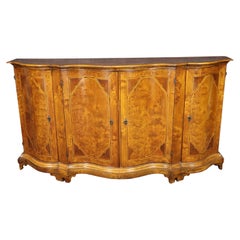 Fantastic Italian Inlaid Olivewood Rococo Period Sideboard Circa 1820s Era