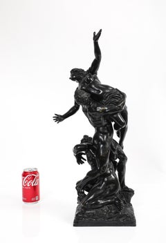 Fantastic Italian Patinated Bronze Rape of the Sabine Women after Giambologna